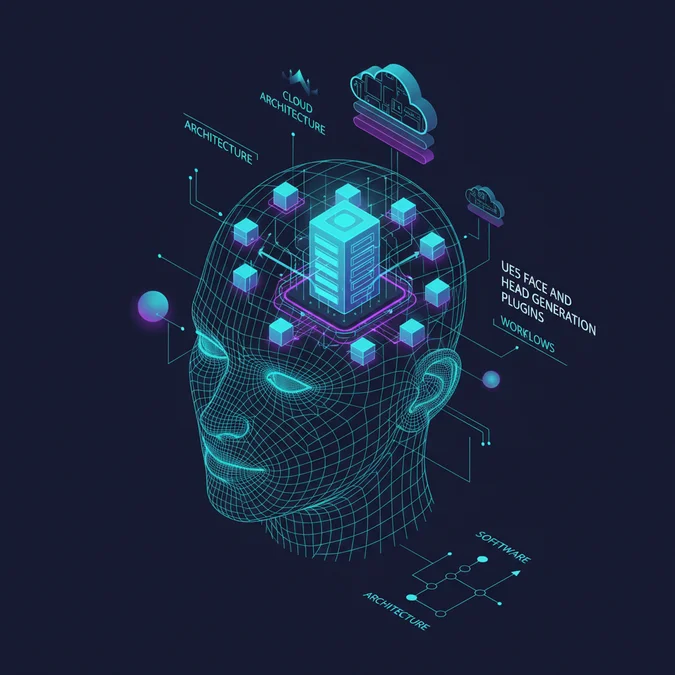 Inside UE5 Face and Head Generation Plugins: Architecture and Workflows