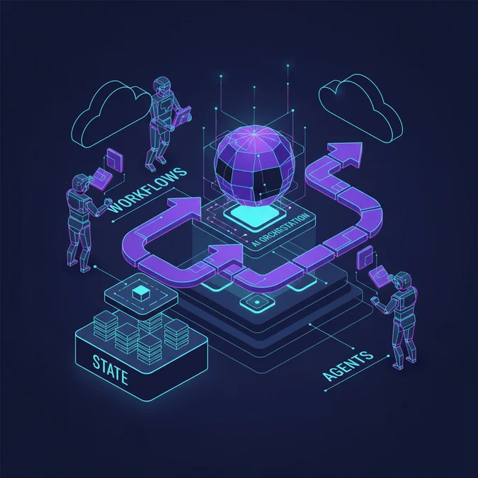 Architecting Production AI Orchestration: State, Workflows, and Agents