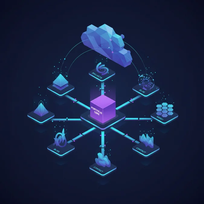 Architecting Interactive Visual Sitemaps for Modern Portfolios