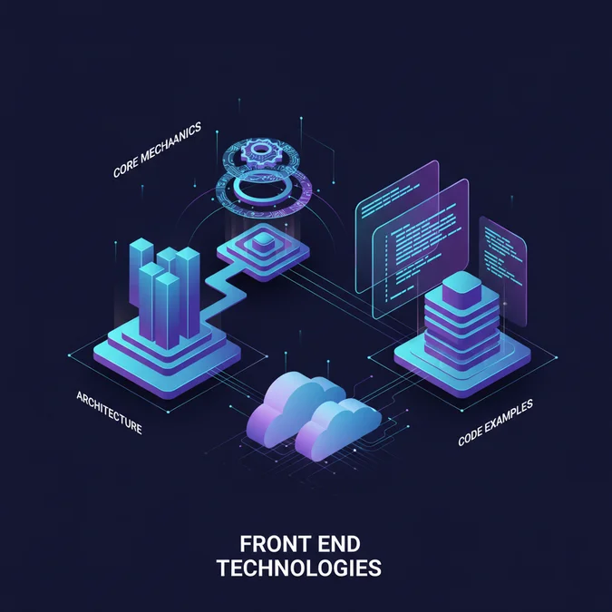 Front End Technologies: Architecture, Core Mechanics, and Code Examples
