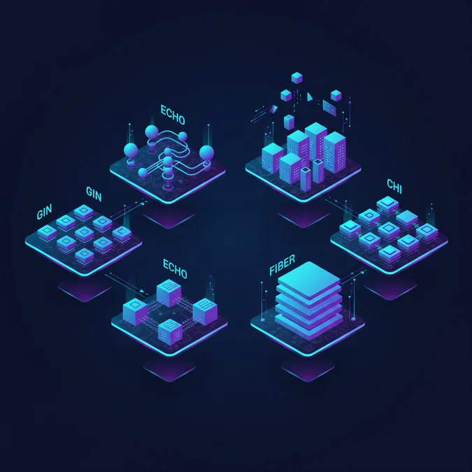 Production Go Web Frameworks Compared: Gin, Echo, Fiber, Chi