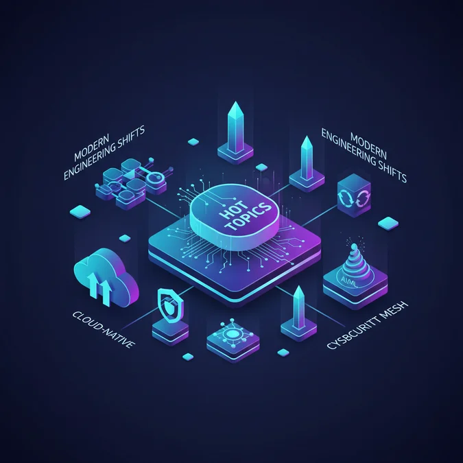 Hot Topics in Software Development: Modern Engineering Shifts
