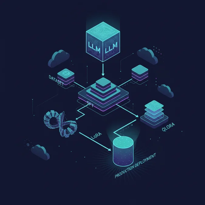 How to Fine-Tune an LLM in Production: SFT, LoRA, and QLoRA Blueprint