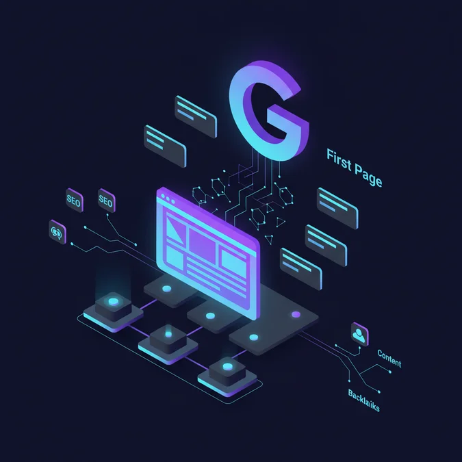 how to get your website on google search first page