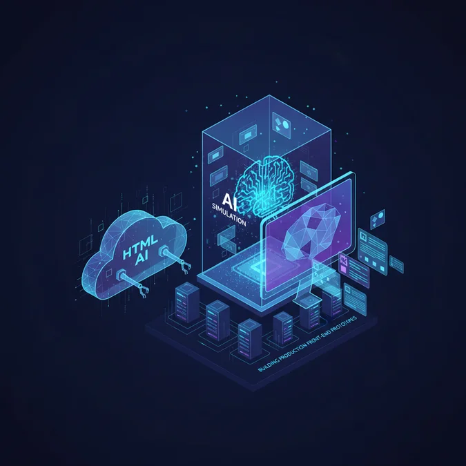 html ai simulation maker