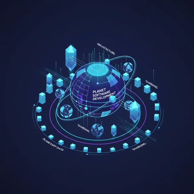 Planet Software Development: Architecture, Sharding, and Planetary Data
