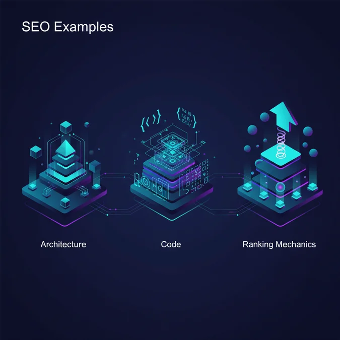 SEO Examples: Architecture, Code, and Ranking Mechanics