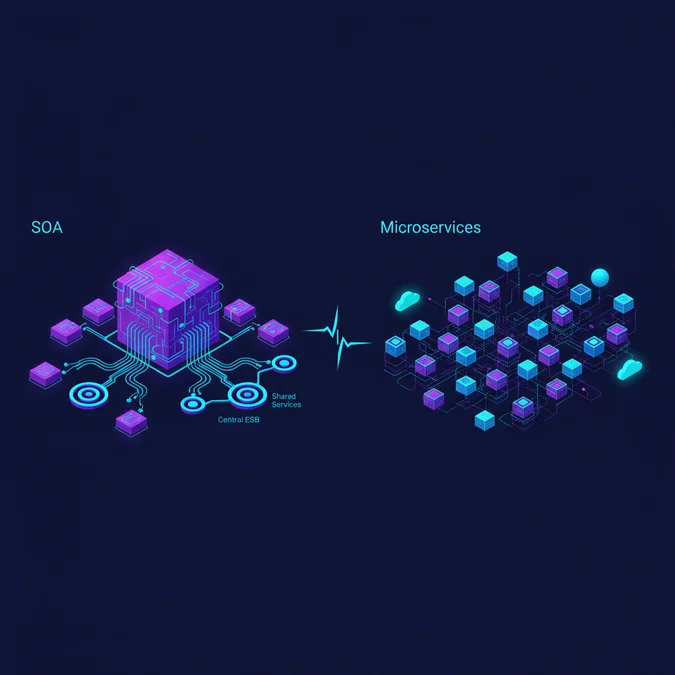 Decoupling Enterprise Systems: SOA vs Microservices Architecture
