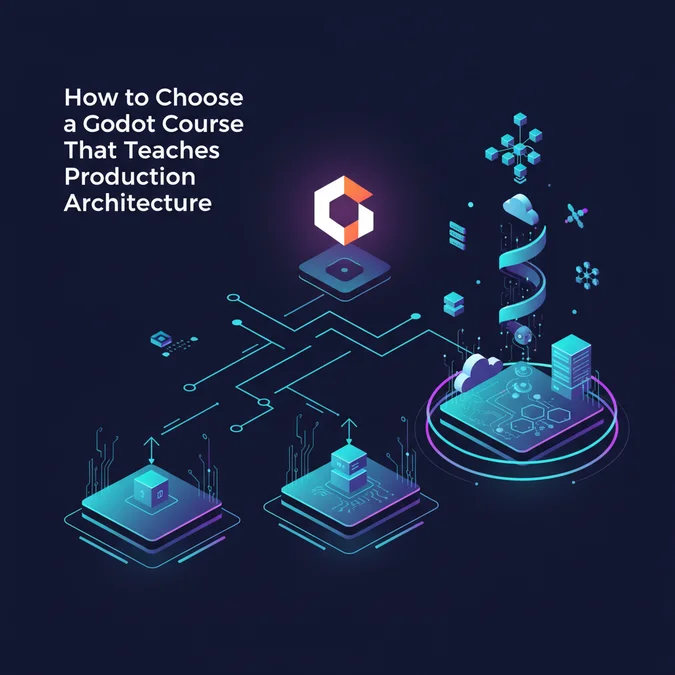 How to Choose a Godot Course That Teaches Production Architecture