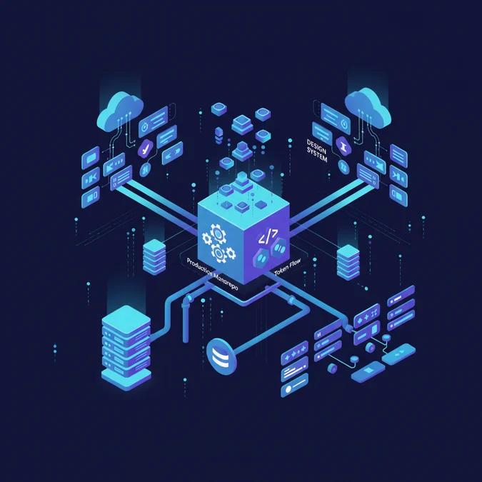 How to Create a Design System: Production Monorepo and Token Flow