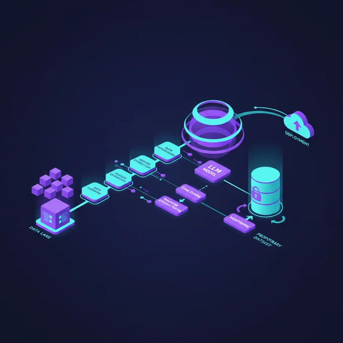 how to train an llm on your own data