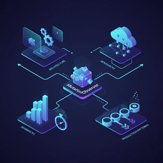 JavaScript MutationObserver: Architecture, Benchmarks, and Production Patterns