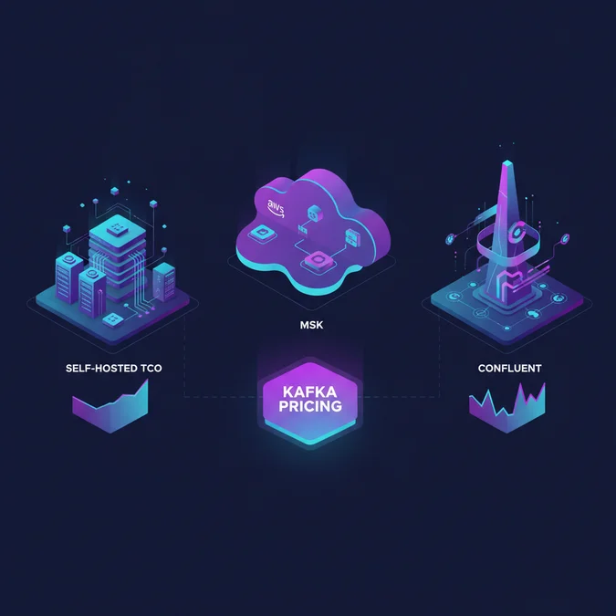Real-World Kafka Pricing: Self-Hosted TCO vs MSK vs Confluent