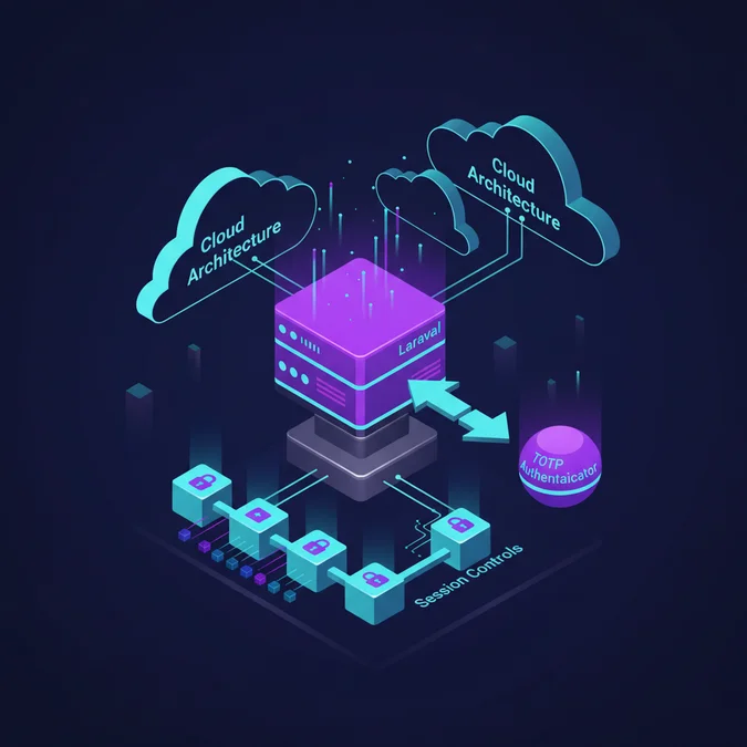 Laravel 2FA Implementation: TOTP Architecture and Session Controls