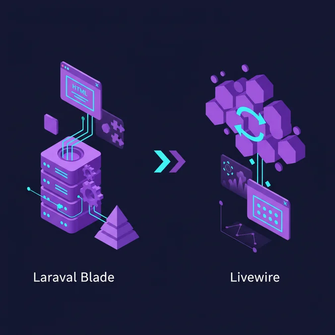Laravel Blade vs Livewire: Architecture, Performance, and Scaling