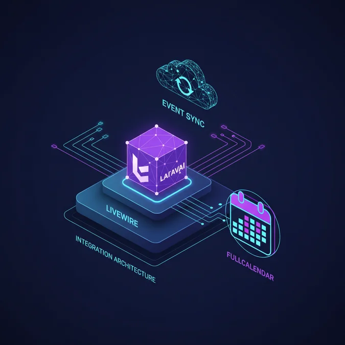 Laravel Livewire FullCalendar: Integration Architecture and Event Sync
