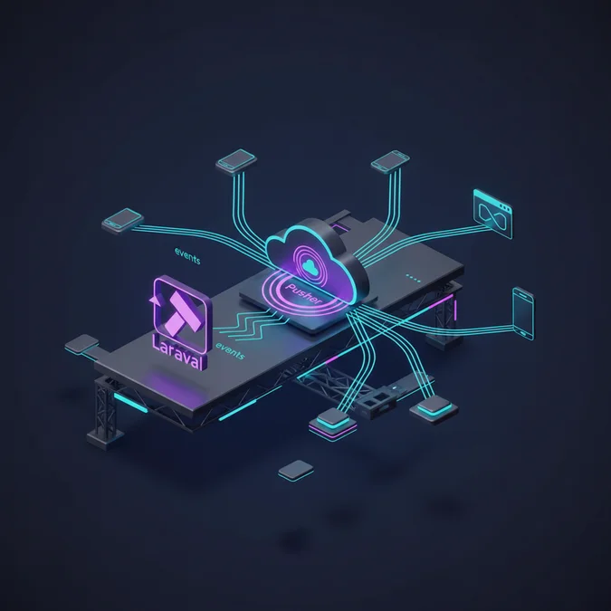 Laravel Pusher Architecture: Real-Time Event Broadcasting at Scale