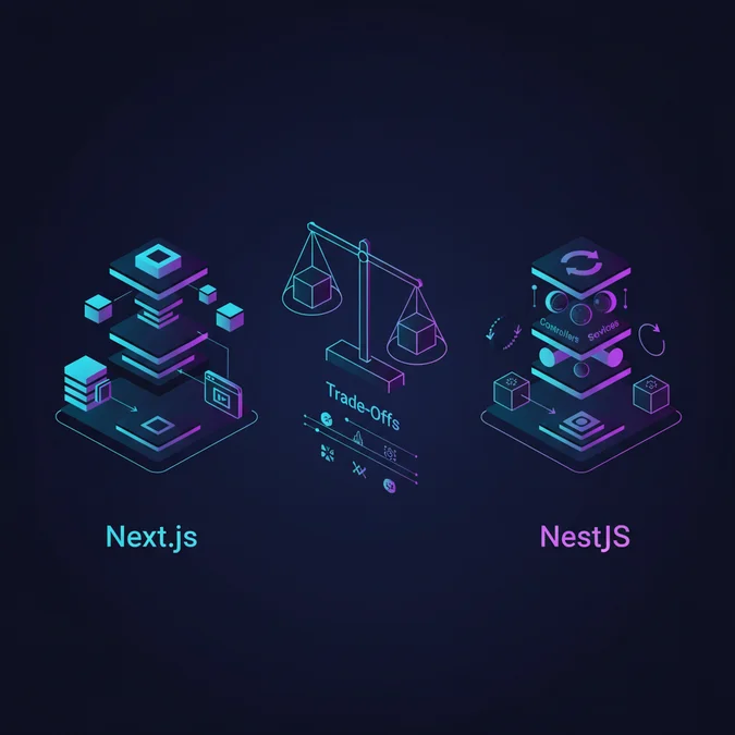 Next.js vs NestJS: Architectural Mechanics and Trade-Offs