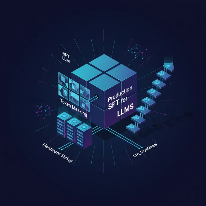 Production SFT for LLMs: Token Masking, Hardware Sizing, and TRL Pipelines