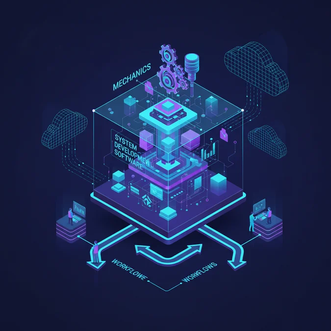 System Development Software: Architecture, Mechanics, and Workflows