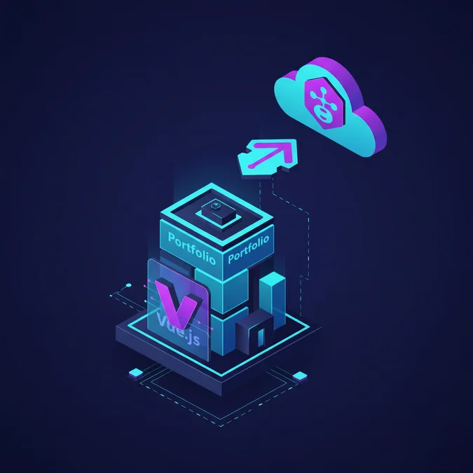 vue js portfolio github